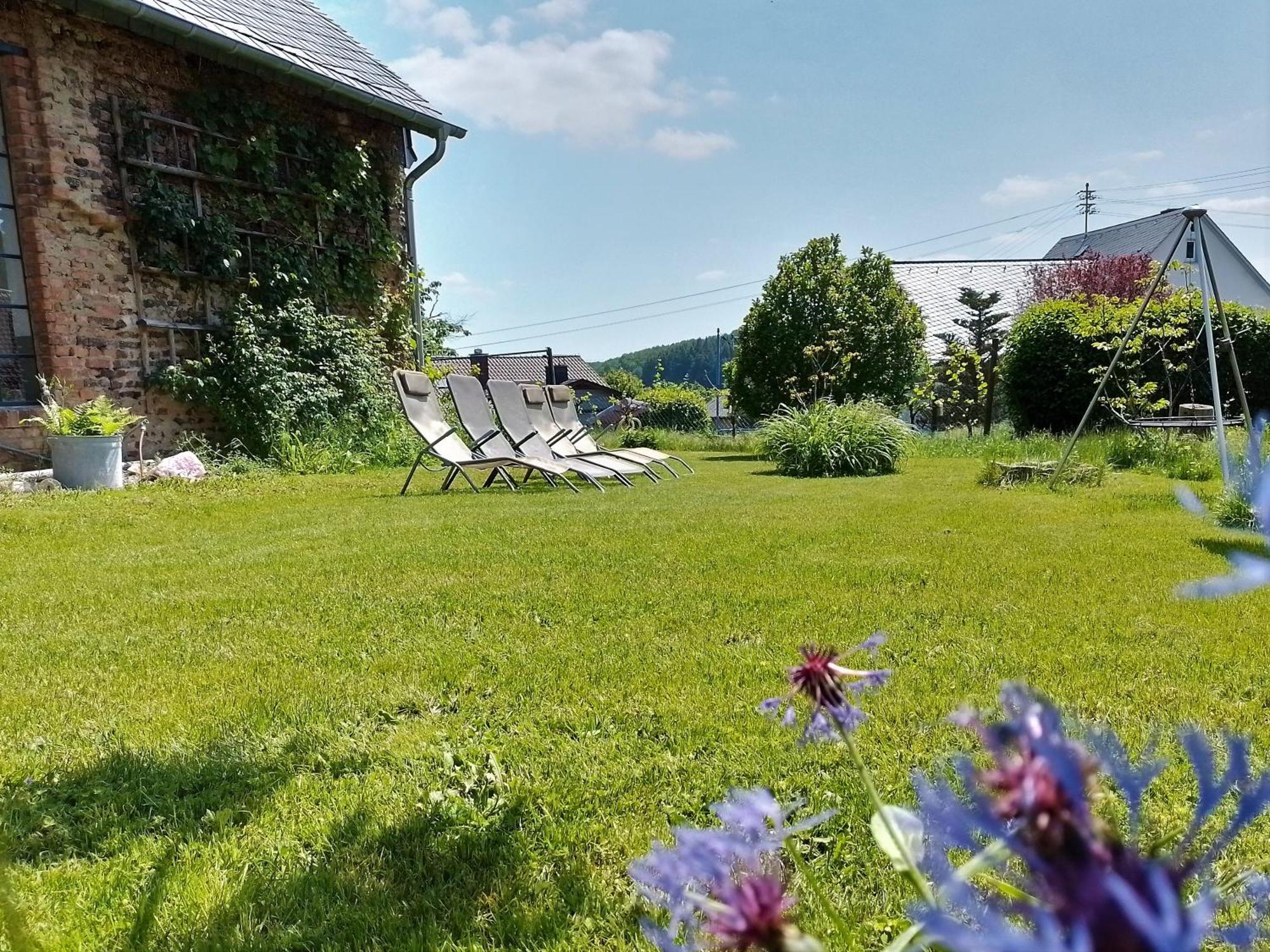 4-Sterne Ferienhaus Achat-Alm Mit E-Ladestation Vollmersbach Buitenkant foto