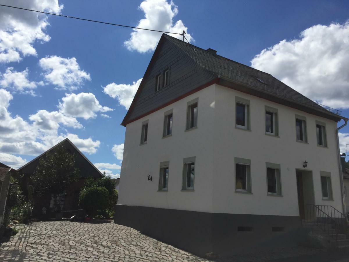 4-Sterne Ferienhaus Achat-Alm Mit E-Ladestation Vollmersbach Buitenkant foto